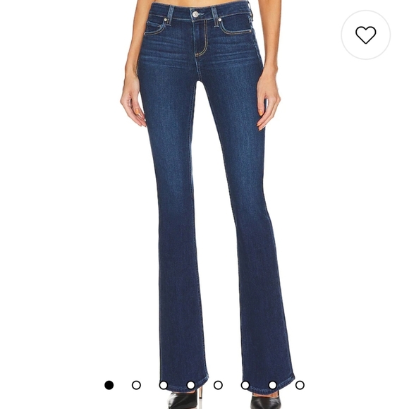 28 Paige Jeans Manhattan Style Slim Bootcut - Picture 1 of 7